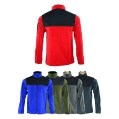 UZUN KOLLU SOFTSHELL KUMAŞLI POLAR