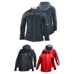 UZUN KOLLU KAPŞONLU SOFTSHELL MONT